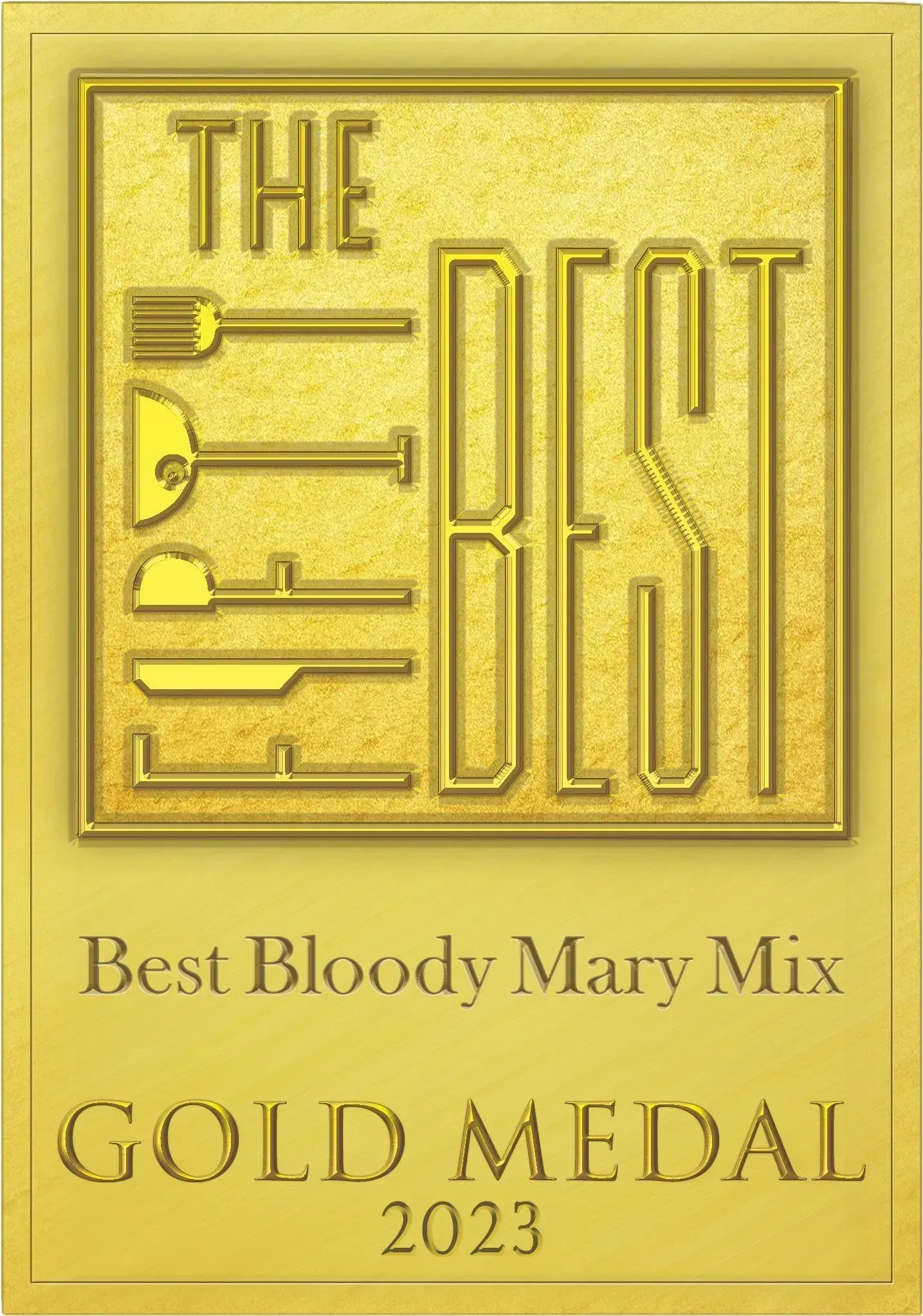Award won by Three Bar Mix Co. Bloody Mary mix